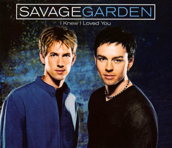 Savage Garden I Knew I Loved You 199 Sony Columbia Single CD 4 Tracks