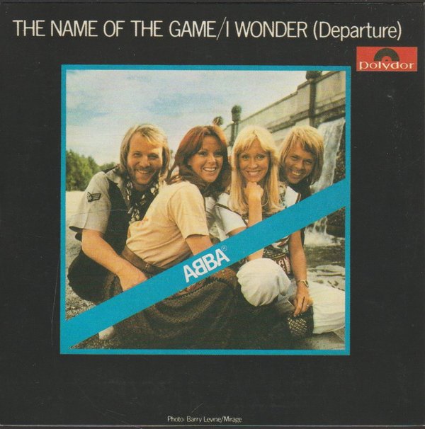 ABBA The Name Of The Game * I Wonder 1977 Polydor CD Single 2 Tracks