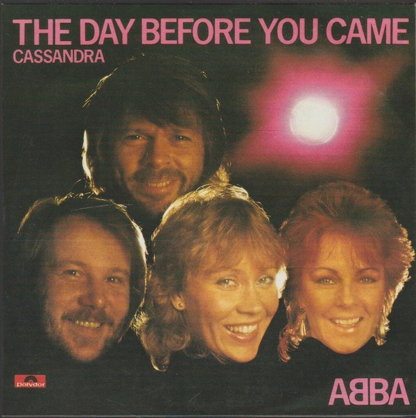 ABBA The Day Before You Came * Cassandra 1982 Polydor CD Single 2 Tracks