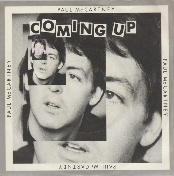 Paul McCartney Coming Up (Vocal & Live Version) 1980 EMI Odeon MPL 7"