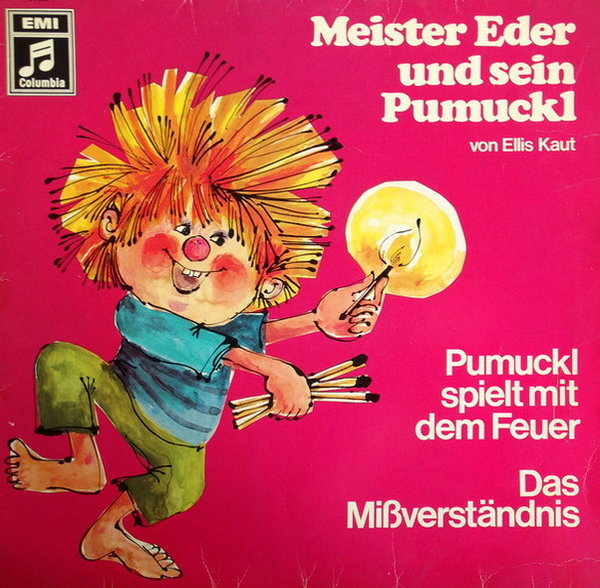 Meister Eder und sein Pumuckl Pumuckl spielt mit dem Feuer 1975 EMI 12" LP