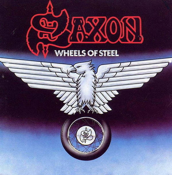 Saxon Wheel Of Steel 1980 EMI Parlophone CD Album (Mororcycle Man)