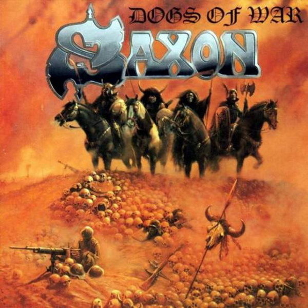 Saxon Dogs Of War 1995 Virgin CBH Records CD Album (Hold On)