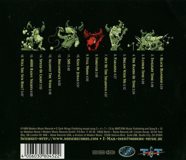 Stratovarius The Chosen Ones 1999 Modern Music CD Album (Black Diamond)
