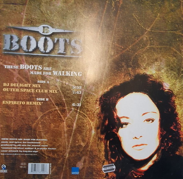 Boots These Boots Are Made For Walking 1997 Warner Avenue 12" Maxi Single
