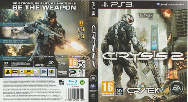 Crysis 2 CRYTEK Englisch für Playstation 3 (PS3) 2011