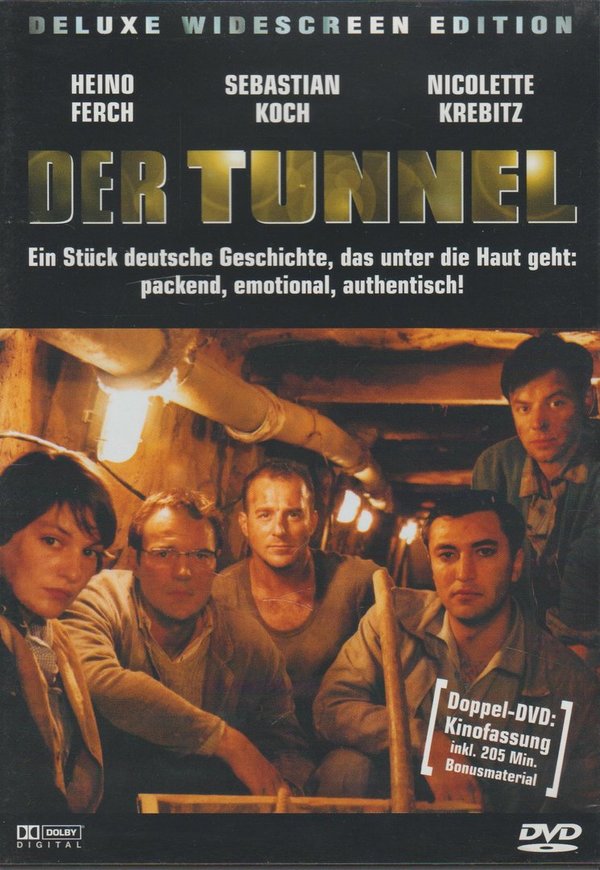 Der Tunnel Ein Stück deutsche Geschichte 2001 BMG Video 2 DVD-Set + Beilage