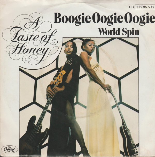 A Taste Of Honey Boogie Oogie Oogie * World Spin 1978 EMI Capitol 7"