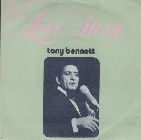 Tony Bennett History De Amor * Empezare De Nuevo 1971 CBS 7" Single