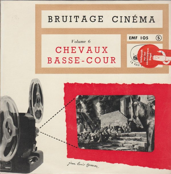 Bruitage Cinema Chevaux Basse-Cour Geräusche für Film (Pferde) 7"