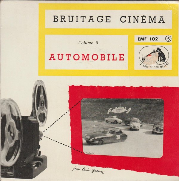 Bruitage Cinema Automobile Geräusche für Film (Autos) 7" Single EP