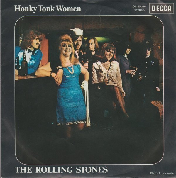 The Rolling Stones Honky Tonk Woman * You Can`t Always... 1969 DECCA 7"