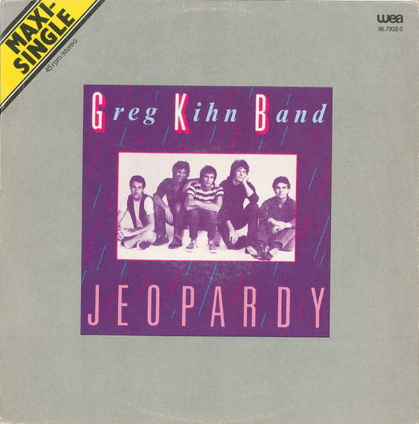 Greg Khin Band Jeopardy (Dance & Instrumental Version) 1983 Beserkley 12" Maxi