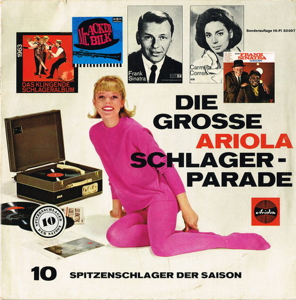 Die grosse Ariola Schlager-Parade 10 Spitzenschlager 10" LP (Chubby Checker)