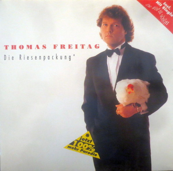 Thomas Freitag Die Riesenpackung 1991 EMI Electrola 12" (Die Welt ist schön)