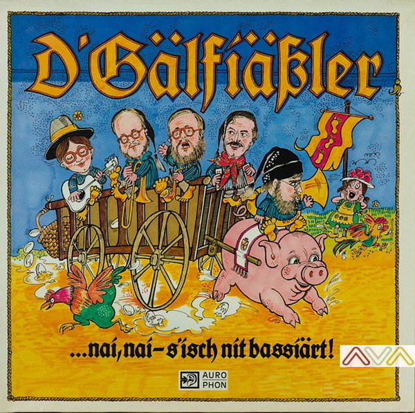 D`Gälfiäßler Noi Noi s`isch nit bassiärt 1981 Austrophon 12" LP (TOP!)