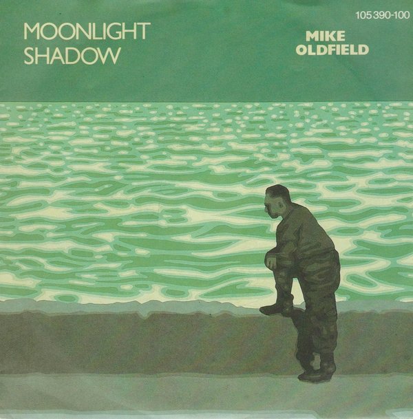 Mike Oldfield Moonlight Shadow * Rite Of Man 1983 Virgin Records 7" (TOP!)