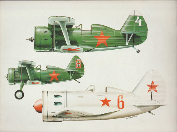 Russische Jagdflugzeuge 1920-1941 Stalins rote Falken Band 44 Podzun 1978