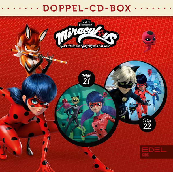 Miraculous Geschichten von Ladybug und Cat Noir (OVP) 2020 EDEL Kids 2 CD`s