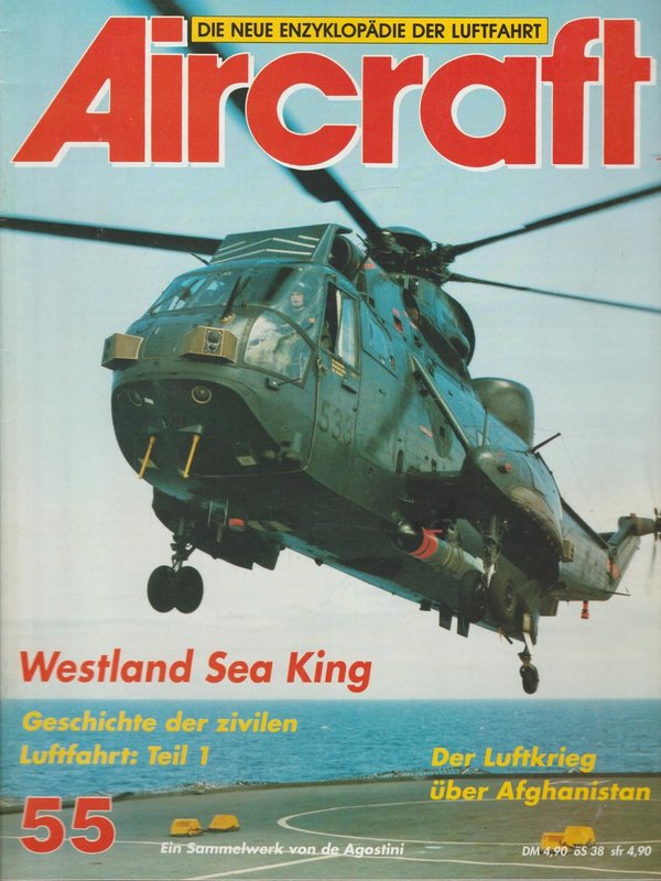 Aircraft Die neue Enzyklopädie der Luftfahrt 1993 Band 55 Luftkrieg Afghanistan