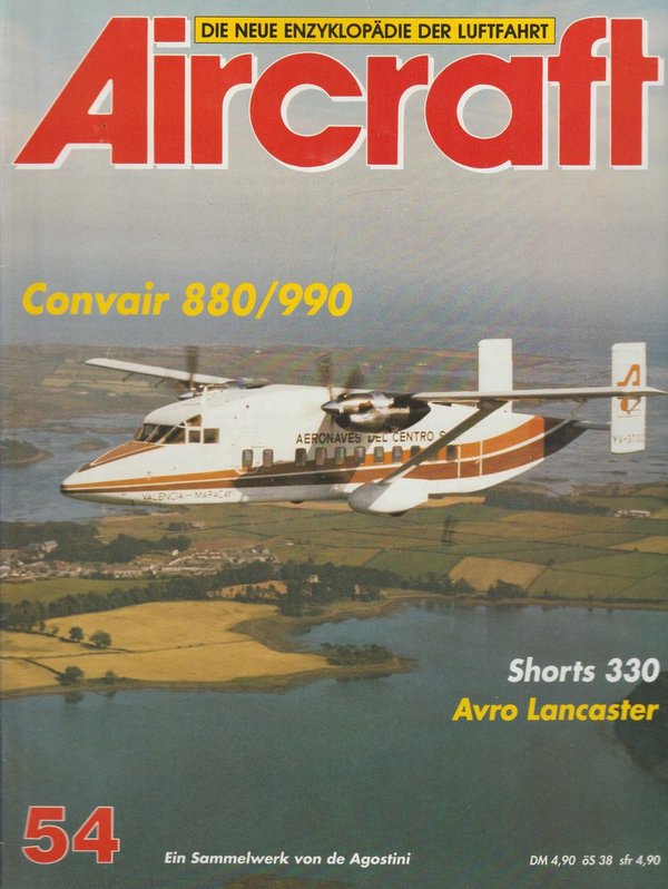 Aircraft Die neue Enzyklopädie der Luftfahrt 1993 Band 54 Convair 880/990