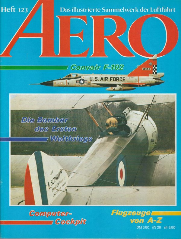 AERO Das Illustrierte Sammelwerk der Luftfahrt Heft 123 Convair F-102