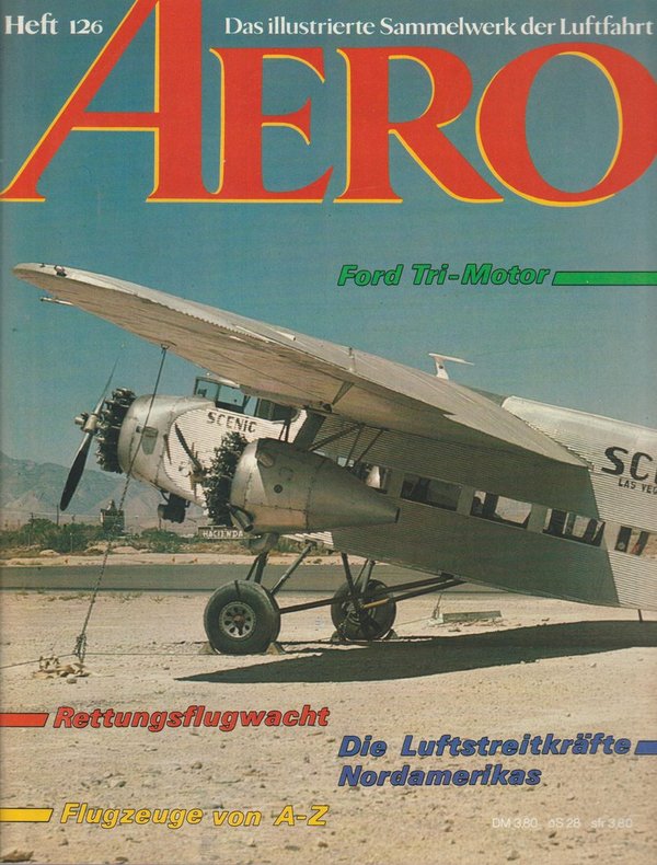 AERO Das Illustrierte Sammelwerk der Luftfahrt Heft 126 Rettungsflugwacht