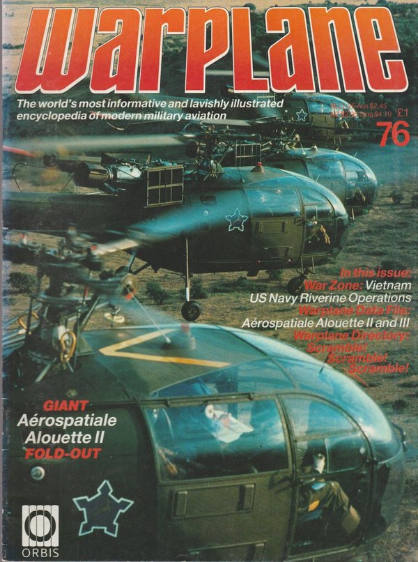 WARPLANE Enzyklopädie Militärische Luftfahrt Heft 76 Aerospatiale Alouette II