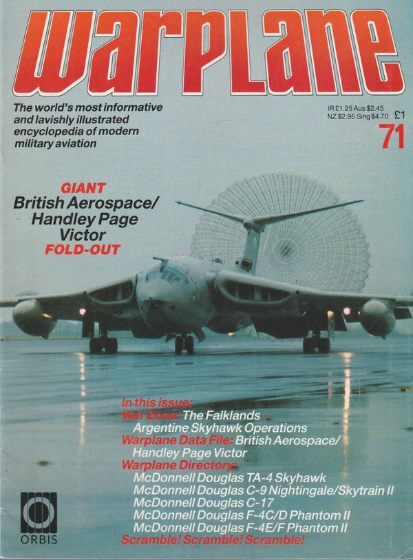 WARPLANE Enzyklopädie Militärische Luftfahrt Heft 71 British Aerospace...