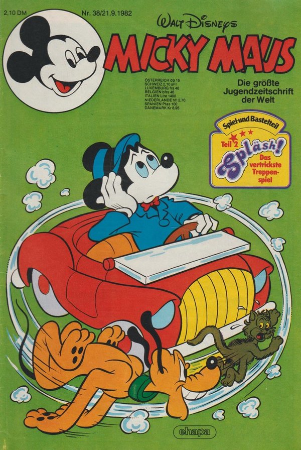 Walt Disneys Micky Maus Heft Nr. 38 September 1982