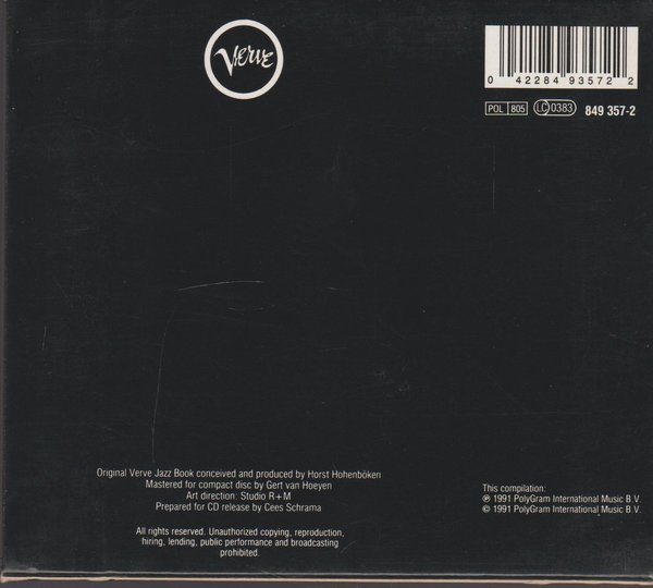 Verve CD Box 1991 Polygram Verve 7 CD-Set + Schuber + Book (Jimmy Smith)