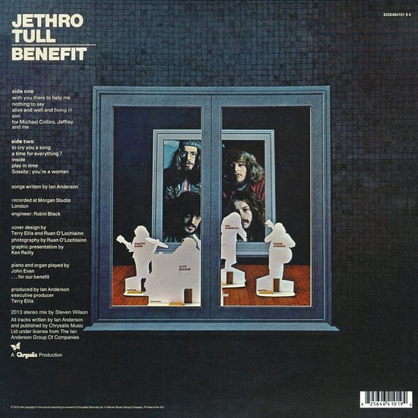 Jethro Tull Benefit 12" LP Warner Chrysalis Neu Foliert 180 Gramm Vinyl