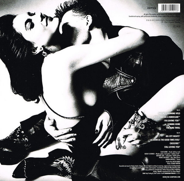 Scorpions Love At First Sting 12" LP BMG Neu Eingeschweißt 180 Gramm Vinyl