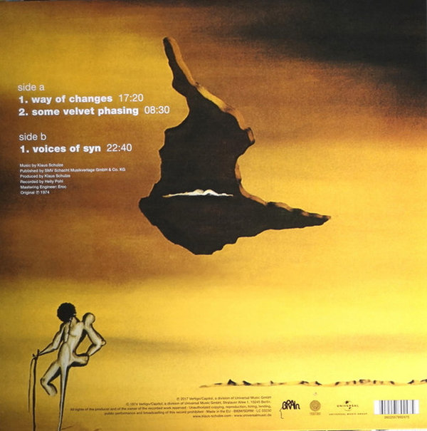 Klaus Schulze Blackdance 12" LP Vinyl Brain Vertigo Neu Eingeschweißt