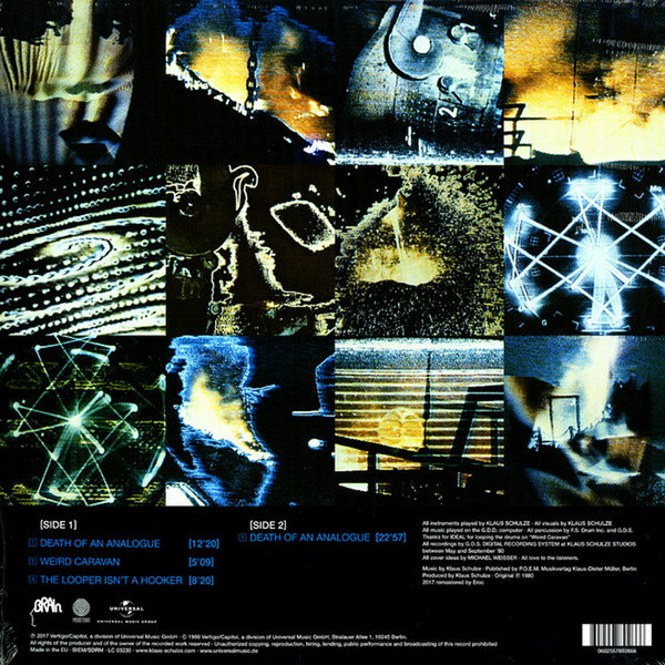 Klaus Schulze Dig It 12" LP Vinyl Brain Vertigo Neu Eingeschweißt