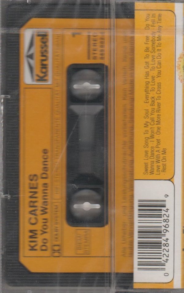 Kim Carnes Do You Wanna Dance MC Cassette NEU (OVP) Grammophon Karussell
