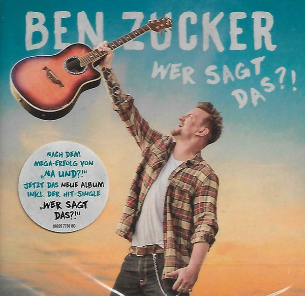 Ben Zucker Wer sagt das?! Universal CD Album 2019 (Neu & Foliert)