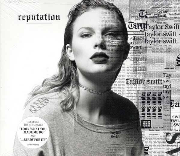 Taylor Swift Reputation 2017 Big Machine Records CD Digipack (Neu & Foliert)
