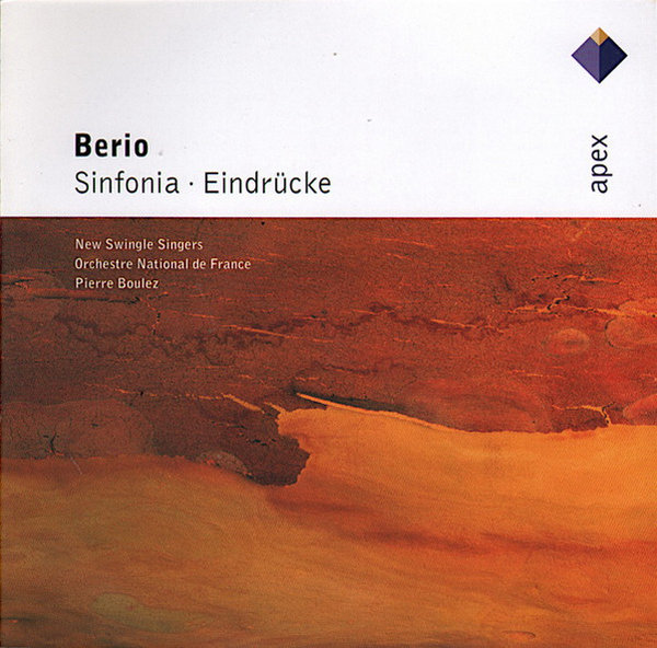 Berio Sinfonia Eindrücke New Swingle Singers Orchestre National De France CD