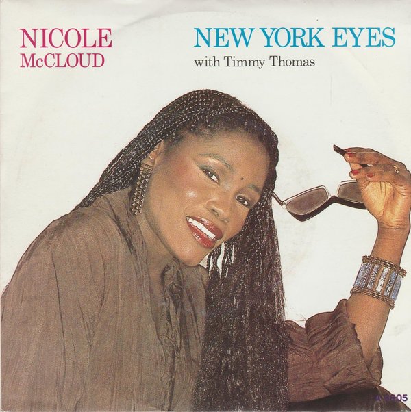 Nicole McCloud With Timmy Thomas New York Eyes * Ordinary Girl 7" Portrait