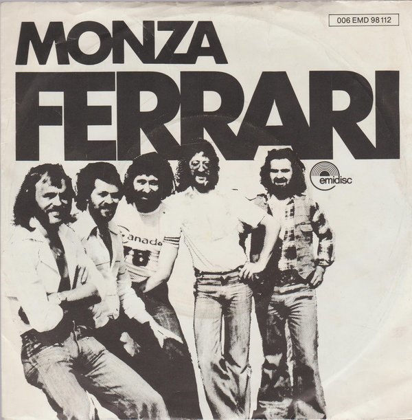 Ferrari Monza * Sandy 1976 EMI Emidisc 7" Single