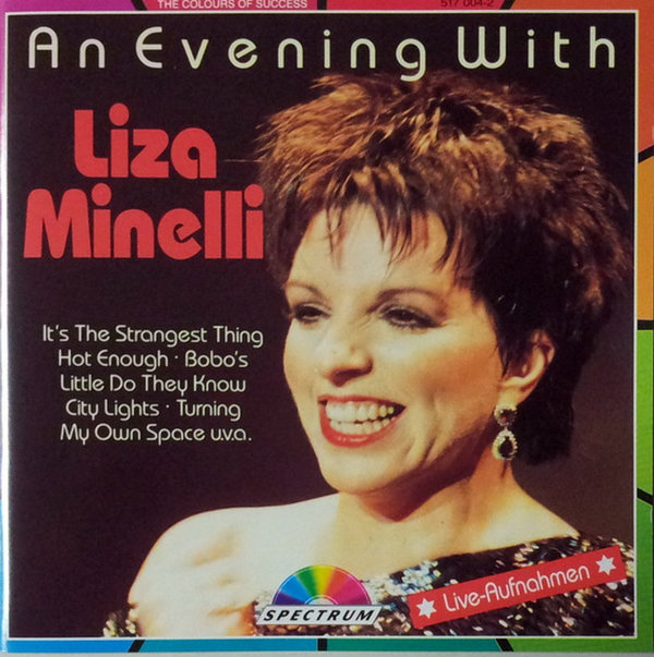 Liza Minelli An Evening With (Live Aufnahmen)  1978 Spectrum CD Album