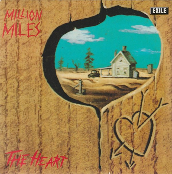 Million Miles The Heart * Fooled 1987 Exile Pinnacle Records 7" Single