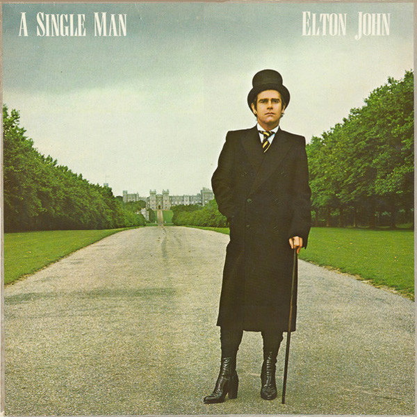 Elton John A Single Man 1978 Phonogram Rocket Records 12" LP