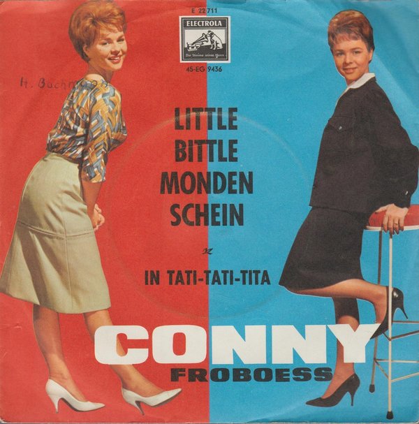 Conny Froboess Little Bittle Mondenschein * In Tati-Tati-Tati 1964 Electrola 7"