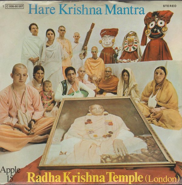Radha Krishna Temple Hare Krishna Mantra 1969 EMI Apple (George Harrison)