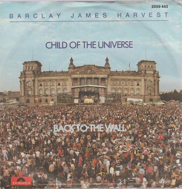 Barclay James Harvest Child Of The Universe * Back The Wall 19981 7"