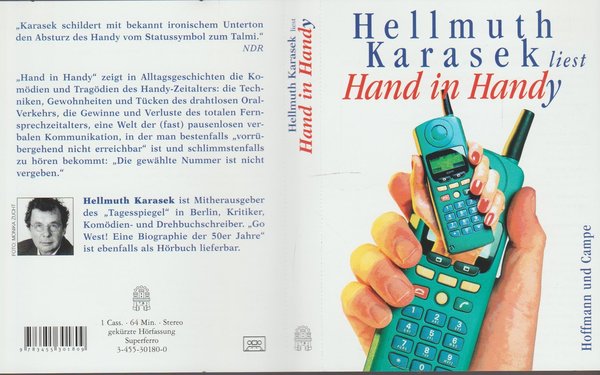 Hellmuth Karasek Hand in Handy 1999 Hoffmann und Campe 1 Kassette