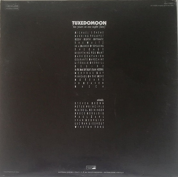 Tuxedomoon Ten Years In One Night (Live) 1989 Doppel 12" LP