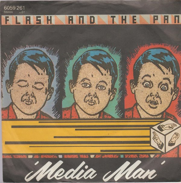 Flash And The Pan Media Man * Make Your Own Cross 1980 Mercury 7"